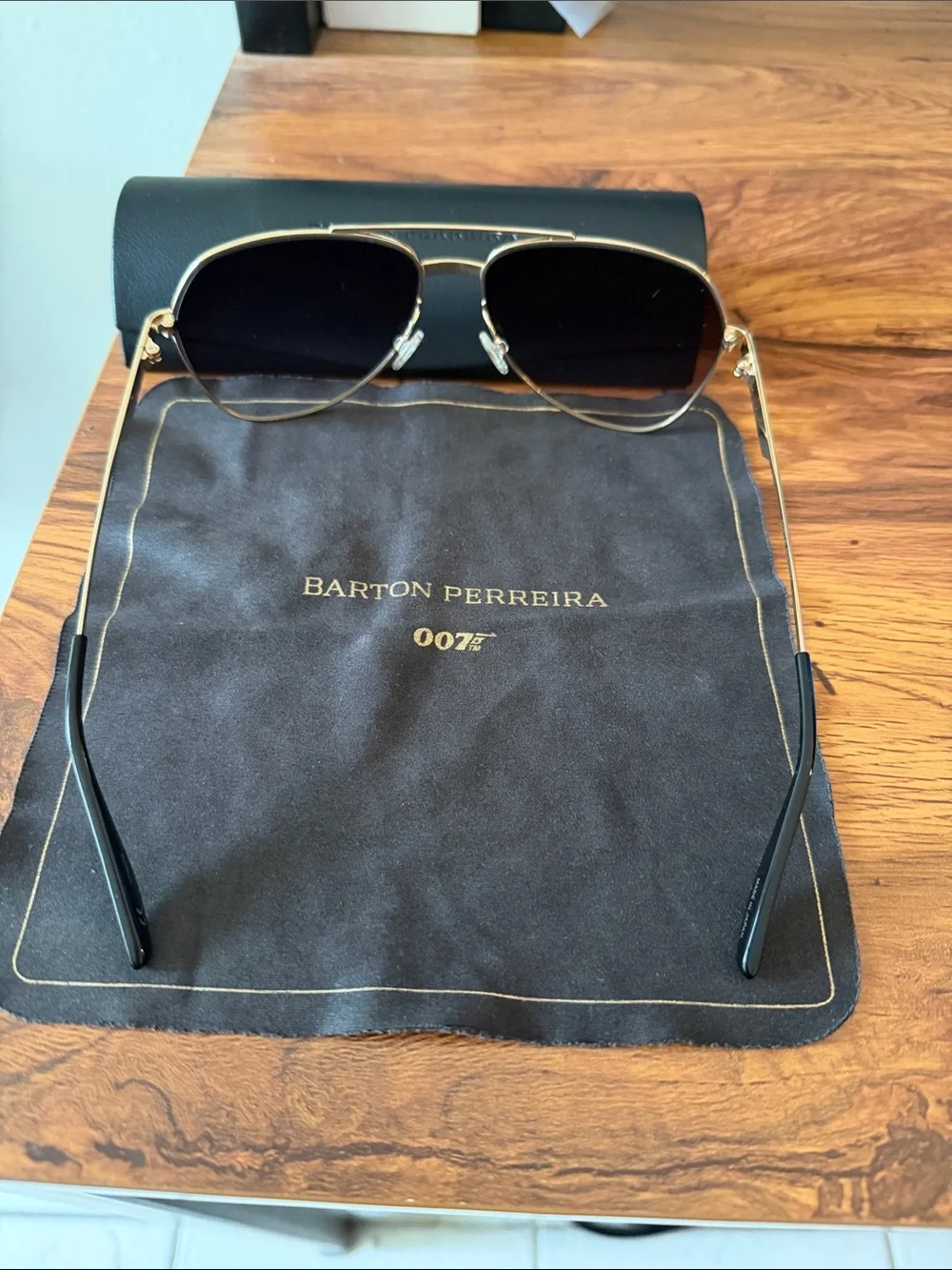 Barton Perreira Men's Aviator Sunglasses